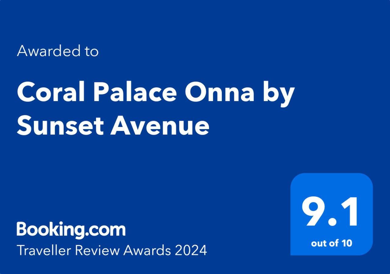 Coral Palace Onna By Sunset Avenue Exterior photo